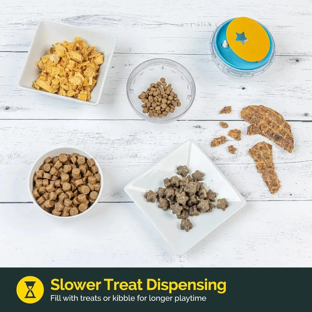 IQ Treat Dispenser Ball – Interactive Dog & Cat Toy