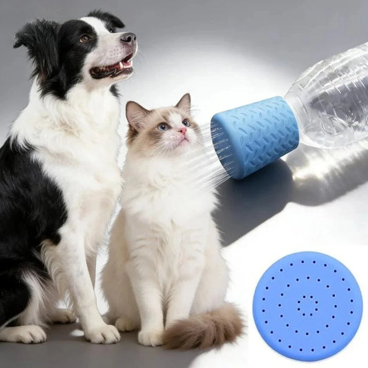1PCS Silicone pet showerhead portable cleaning showerhead outdoor shower