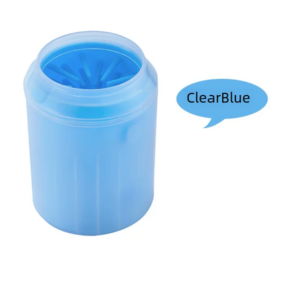 Dog Paw Cleaner Cup Soft Silicone Combs Portable Outdoor Pet Foot Washer Paw Clean Brush Quickly Wash Foot Cleaning Bucket
